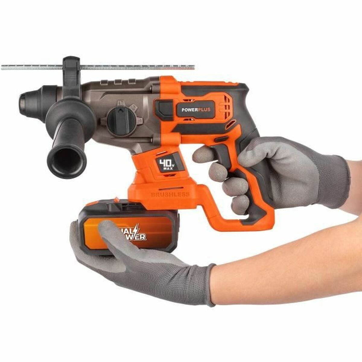 Martelo perfurador Powerplus SDS Plus Dual Power Powdp15680